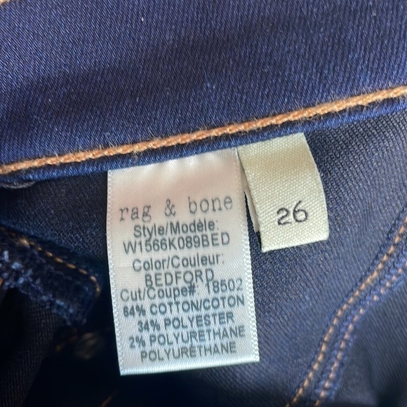 RAG & Bone High Rise Ankle Jeans - Picture 13 of 13